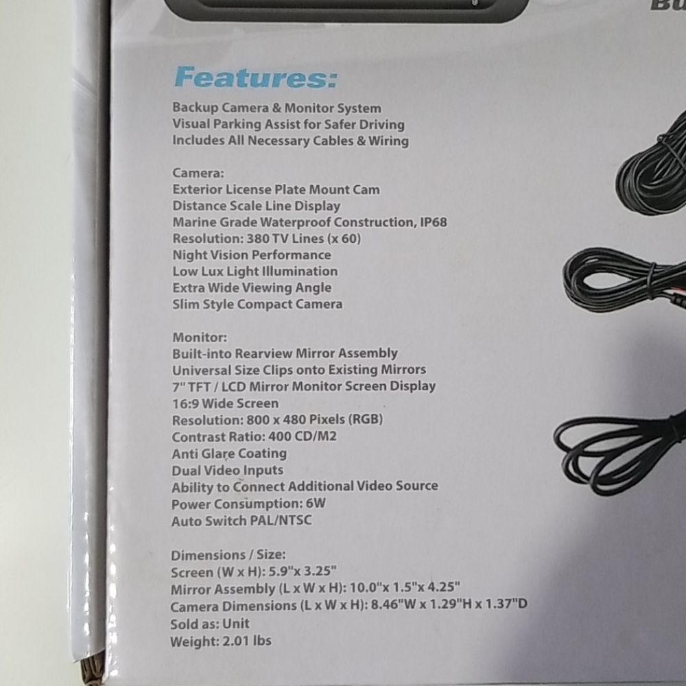 PLCM7200 Backup Camera - Picture 2 of 3
